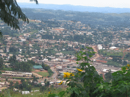 The south side of the city, viewed from the road from Bafoussam