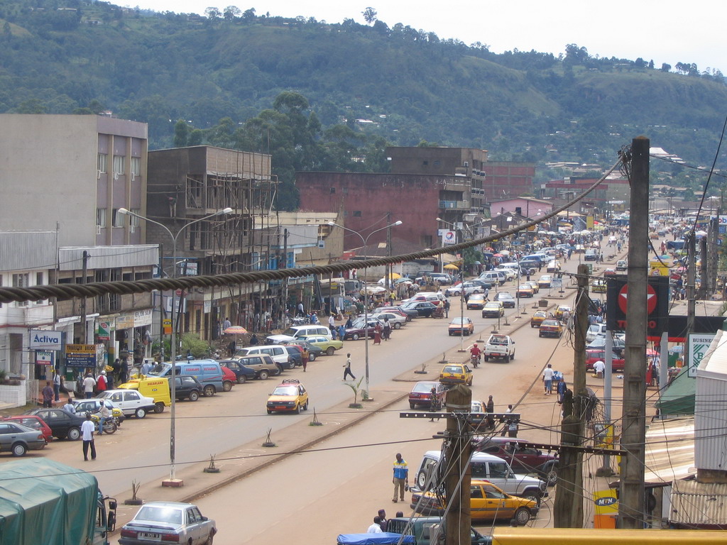 Street at the city center