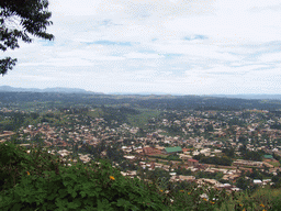 The south side of the city, viewed from the road from Bafoussam