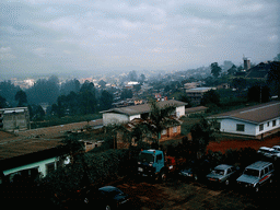 Houses, viewed from our room at the Hotel Mondial