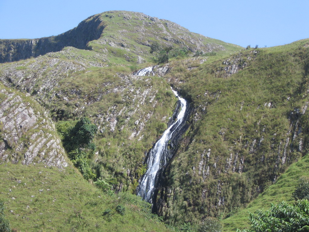 Waterfall along the road to Douala
