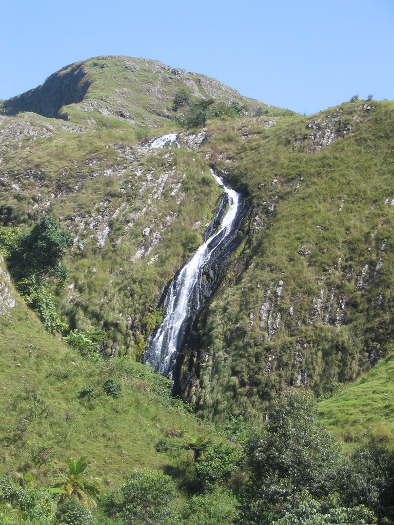 Waterfall along the road to Douala