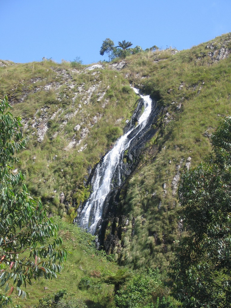 Waterfall along the road to Douala