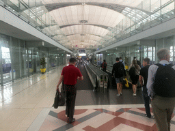 Arrivals Hall of Bangkok Suvarnabhumi Airport