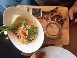Lunch at the MoMo Café at the Courtyard by Marriott Hotel Bangkok