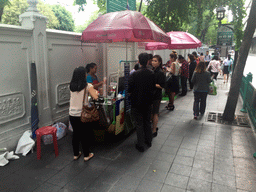 Streetfood stalls at Rama I Road