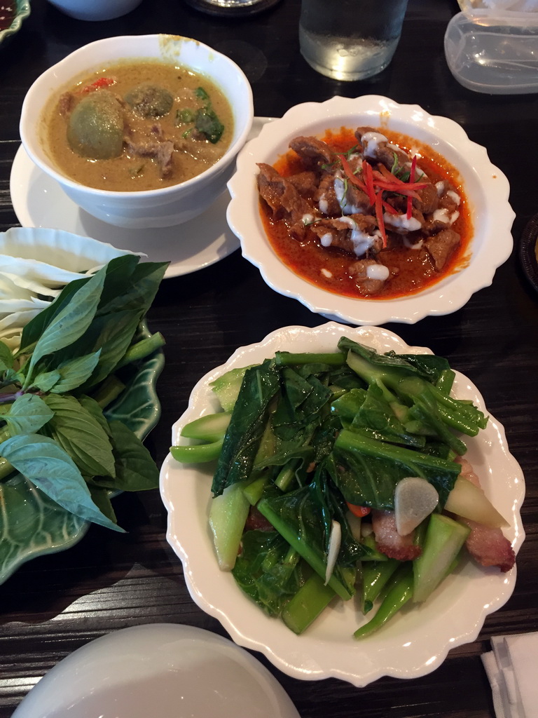 Lunch at the Erawan Tea Room at the Erawan Bangkok shopping mall