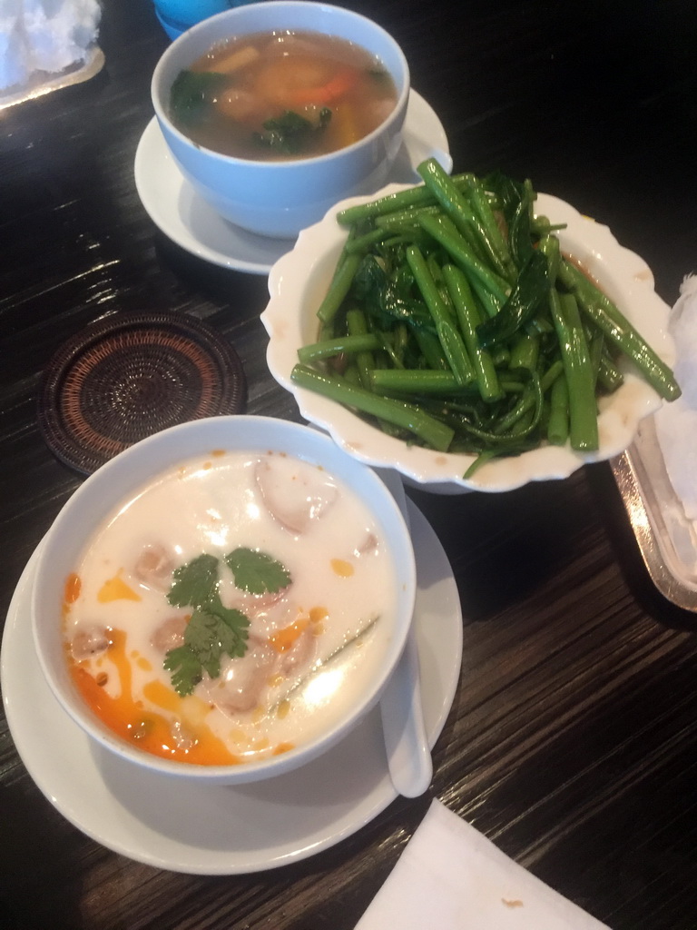 Lunch at the Erawan Tea Room at the Erawan Bangkok shopping mall