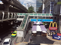 Skywalk over Phloen Chit Road