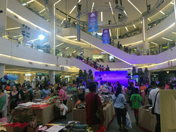 Market stalls at the Siam Paragon shopping mall