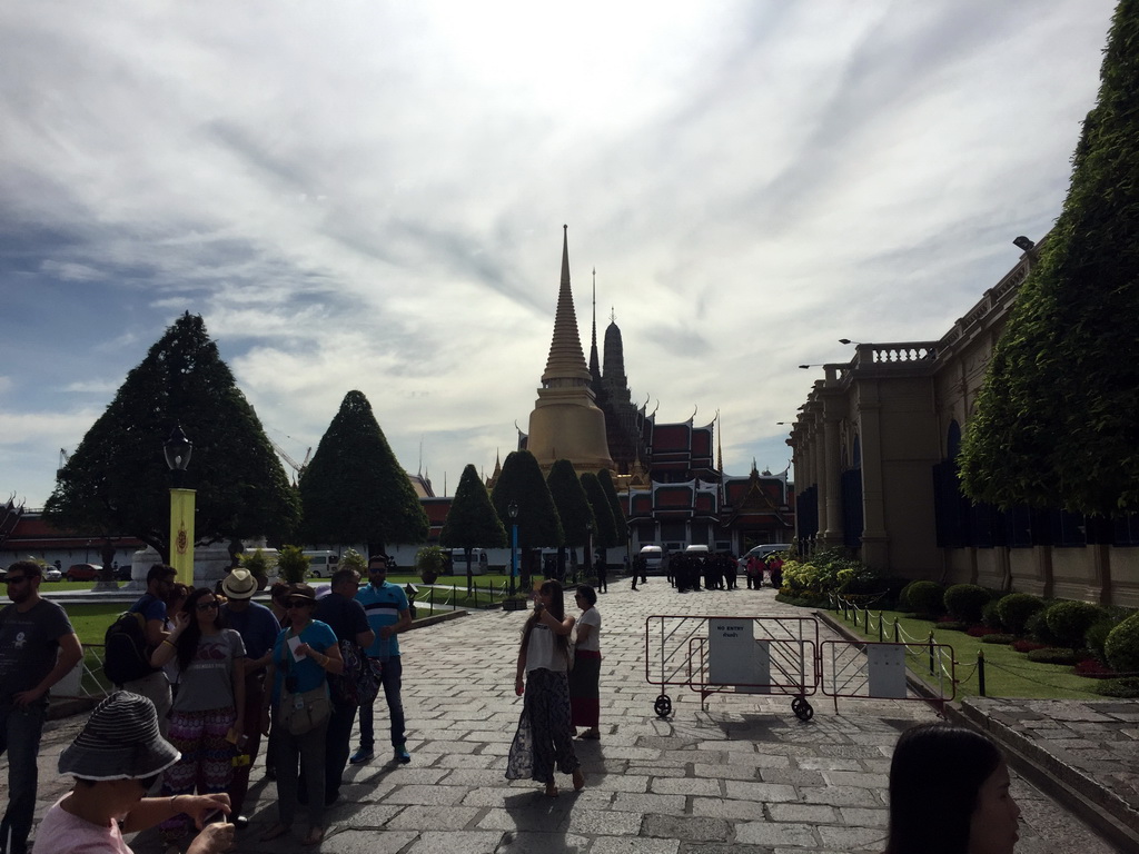 The Outer Court and the Temple of the Emerald Buddha at the Grand Palace