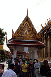 Pavilion at the northwest side of the Chapel of the Emerald Buddha at the Temple of the Emerald Buddha at the Grand Palace