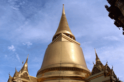 The Phra Siratana Chedi stupa at the Temple of the Emerald Buddha at the Grand Palace