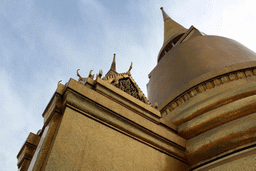 The Phra Siratana Chedi stupa at the Temple of the Emerald Buddha at the Grand Palace