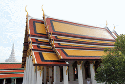The Hor Phra Monthian Dharma hall at the Temple of the Emerald Buddha at the Grand Palace