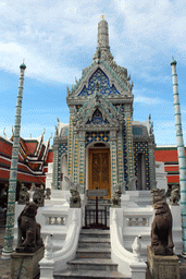 The Hor Phra Gandhararat hall at the Temple of the Emerald Buddha at the Grand Palace