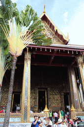 East side of the Chapel of the Emerald Buddha at the Temple of the Emerald Buddha at the Grand Palace