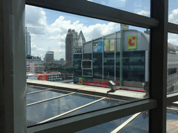 The Big C Supermarket, viewed from the Nara Thau Cuisine restaurant at the Central World shopping mall