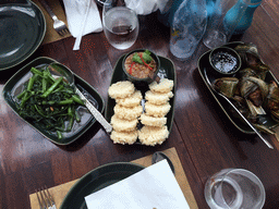 Lunch at the Nara Thai Cuisine restaurant at the Central World shopping mall