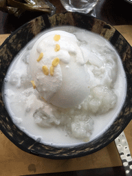 Dessert at the Nara Thai Cuisine restaurant at the Central World shopping mall