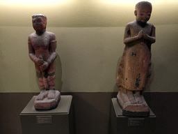 Statues at the Srivijaya Art room at the First Floor of the Maha Surasinghanat Building at the Bangkok National Museum