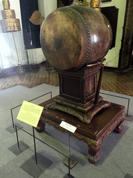 The Drum of Justice at the Royal Regalia and Gold Treasures room of the Prince Residential Complex at the Bangkok National Museum