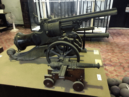 Cannons at the Old Weapons room of the Prince Residential Complex at the Bangkok National Museum
