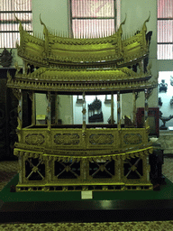 Sedan chair at the Wood Carving room of the Prince Residential Complex at the Bangkok National Museum