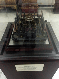 Model of Floating House, at the Thai Fine Art room at the Ground Floor of the Praphat Phiphitthaphan Building at the Bangkok National Museum, with explanation