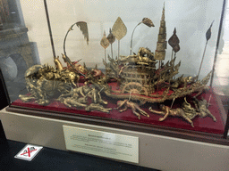 Model Depicting the Story of the Ramayana, at the Thai Fine Art room at the Ground Floor of the Praphat Phiphitthaphan Building at the Bangkok National Museum, with explanation