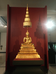 Buddha statue at the Sukhothai-Ayutthaya Art room at the First Floor of the Praphat Phiphitthaphan Building at the Bangkok National Museum