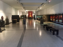 Interior of the Sukhothai-Ayutthaya Art room at the First Floor of the Praphat Phiphitthaphan Building at the Bangkok National Museum