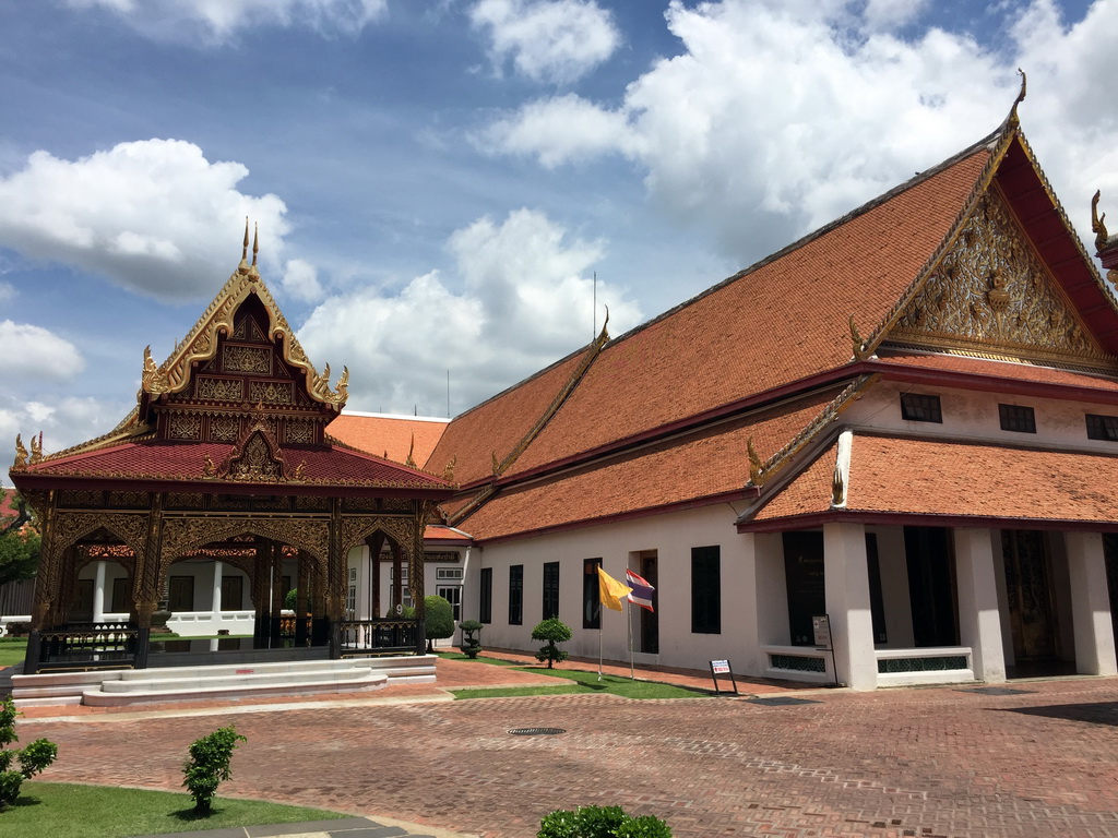 The Samranmukkhamat Pavilion and the Issara Winitchai Hall at the Bangkok National Museum