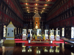 Interior of the Buddhaisawan Chapel at the Bangkok National Museum