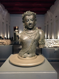 Bust of a Bodhisattva Avalokiteshvara, at the Siwamokhaphiman Hall at the Bangkok National Museum