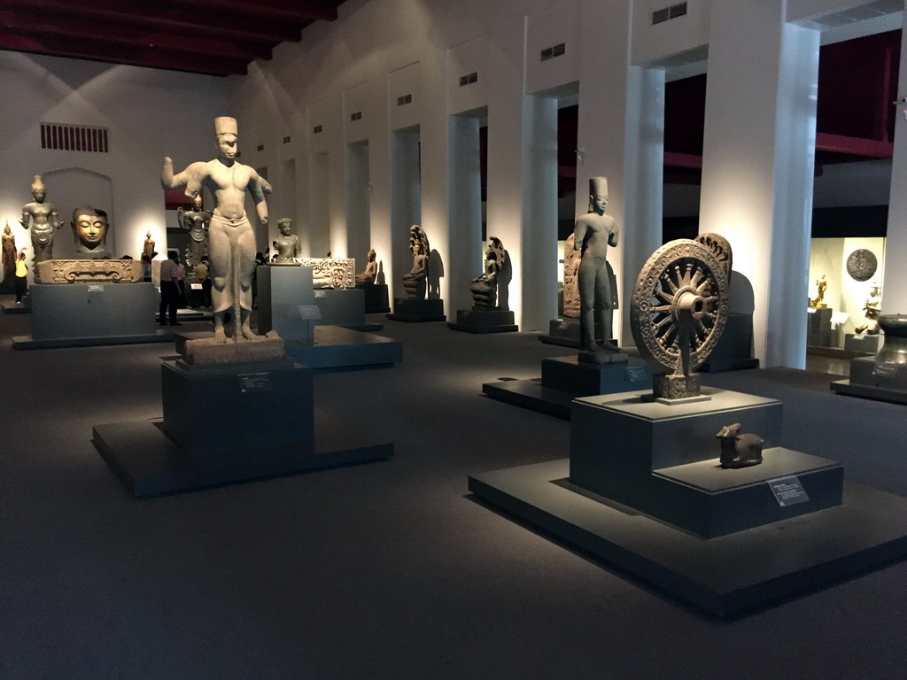 Interior of the Siwamokhaphiman Hall at the Bangkok National Museum