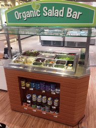 Organic Salad Bar at the Food Market supermarket at the Central World shopping mall