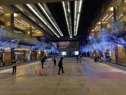 The ice rink at the Central World shopping mall