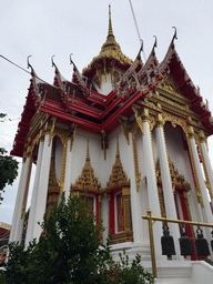 Temple with bells at the Wat Sangkha Racha temple complex