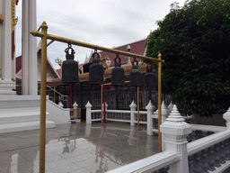 Bells at the Wat Sangkha Racha temple complex