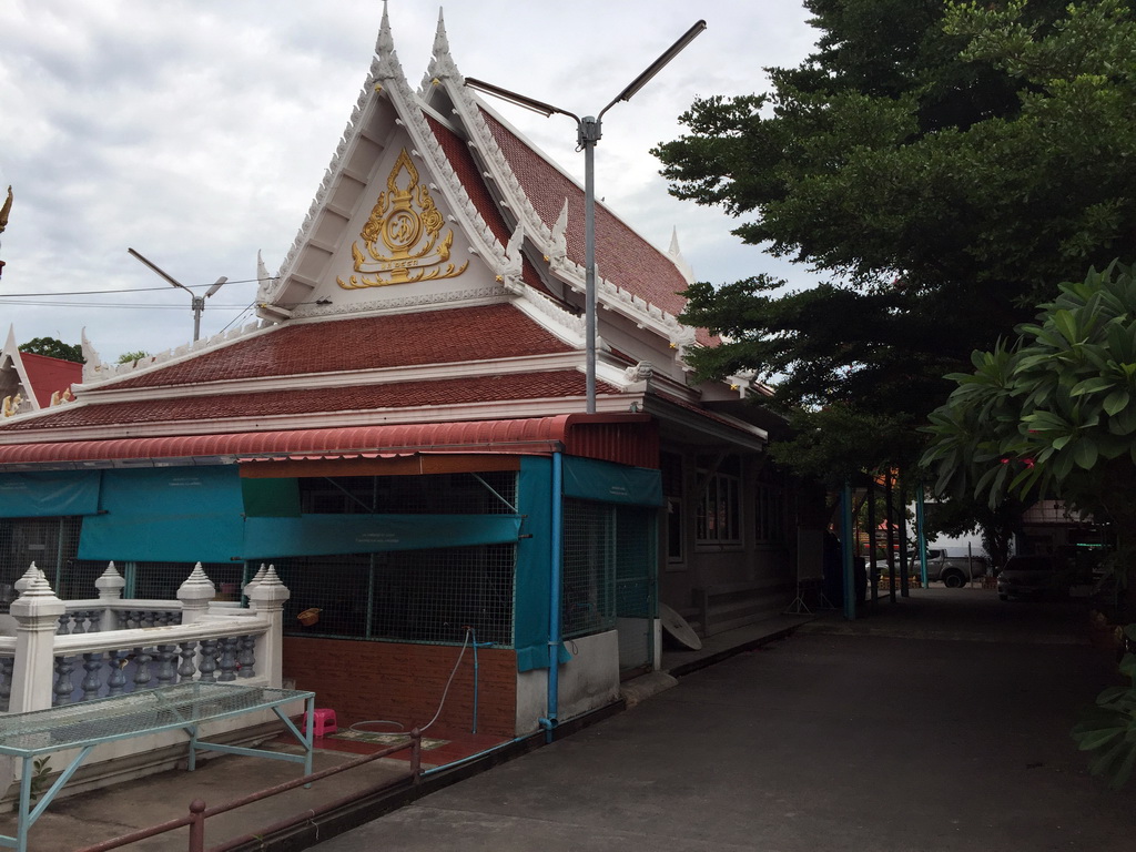 Building at the Wat Sangkha Racha temple complex