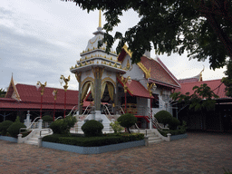 Pavilion and building at the Wat Sangkha Racha temple complex