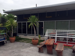 Front of the massage room and karaoke bar of the Nest Boutique Resort