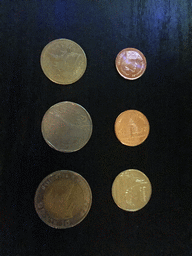 Thai coins at the restaurant of the Nest Boutique Resort