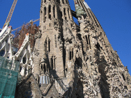 Front of the Sagrada Família church