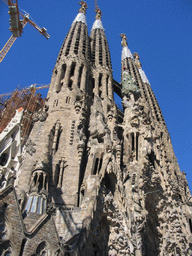 Front of the Sagrada Família church