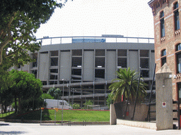 The football stadium `Camp Nou` of FC Barcelona