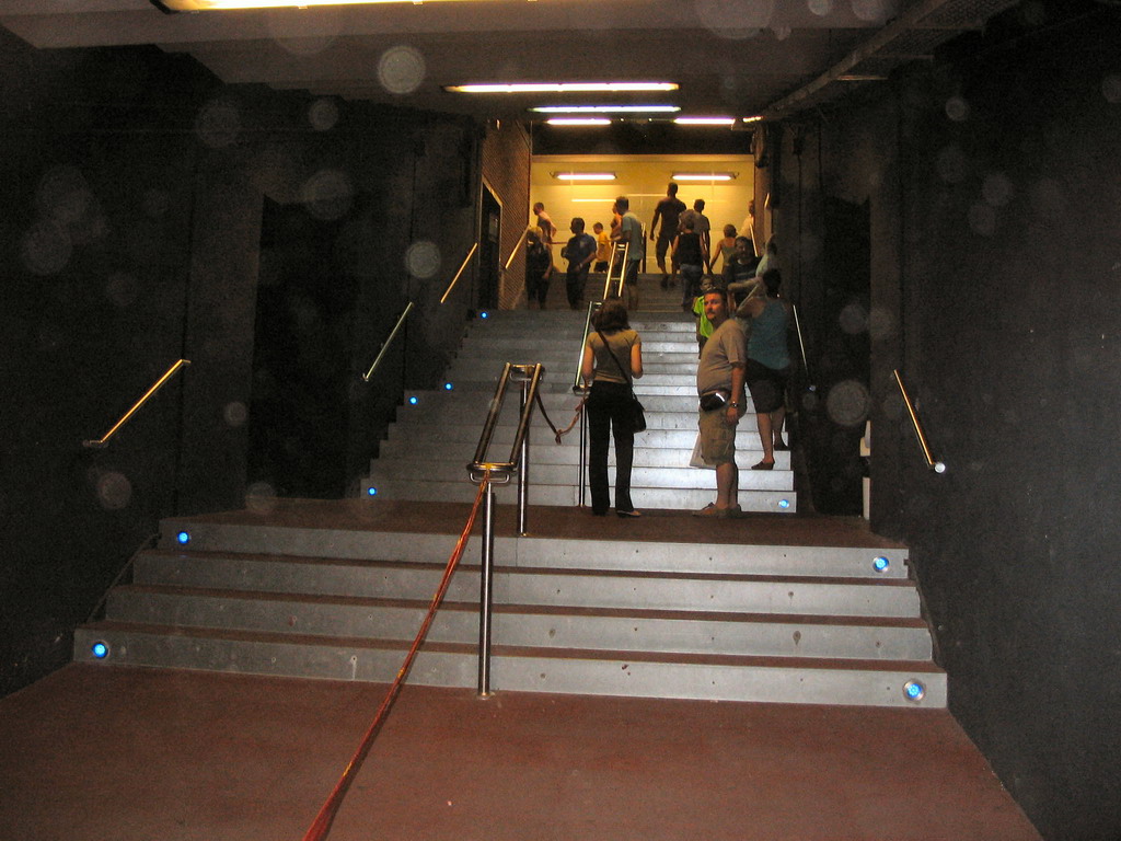Players` entry in the Camp Nou stadium