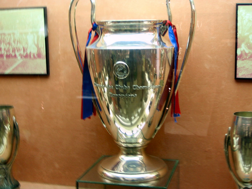 European Cup, in the FC Barcelona Museum of the Camp Nou stadium