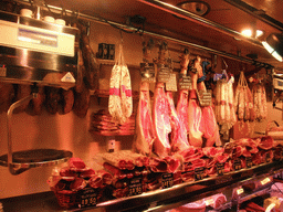 Ham in the Mercat de Sant Josep de la Boqueria market